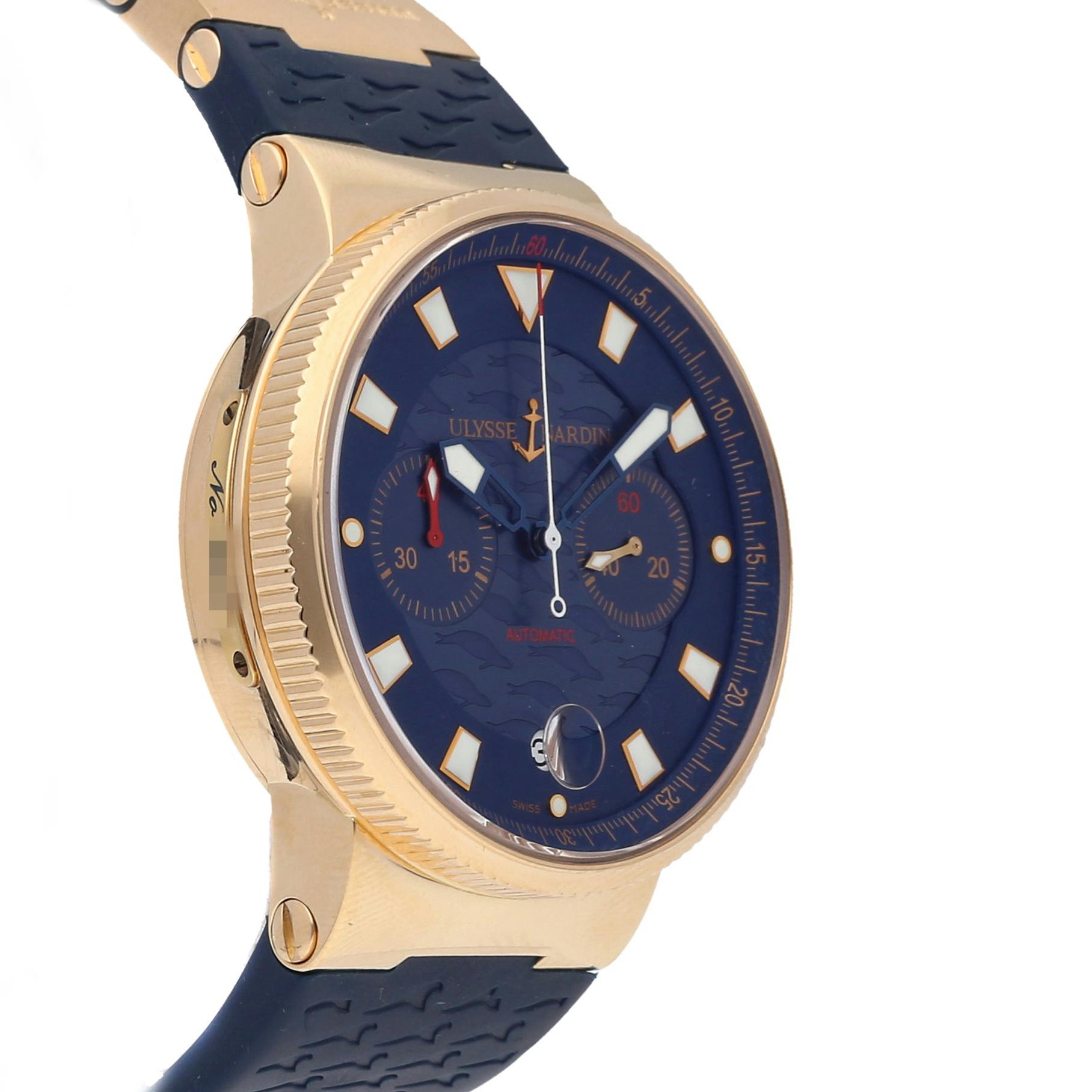 Ulysse Nardin Blue Seal Limited Edition 356 68LE 3 Govberg Jewelers